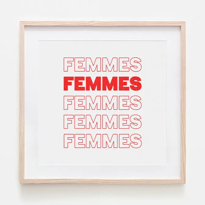 Femmes Art Print