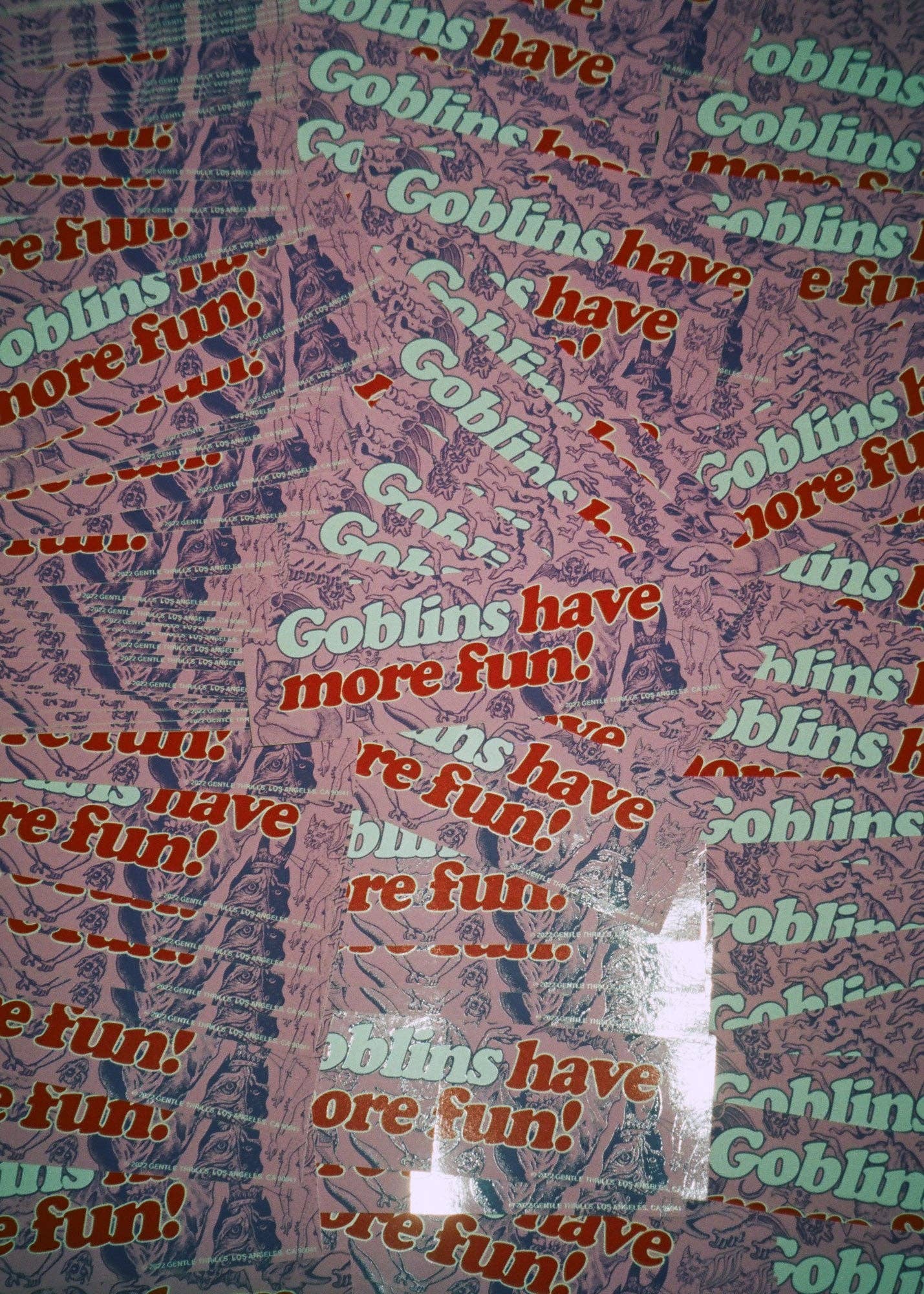 Goblins Have More Fun Bumper Sticker