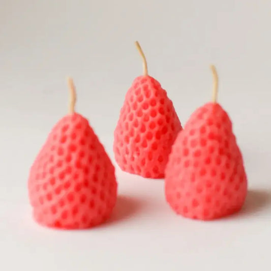 Mini Strawberry Candle