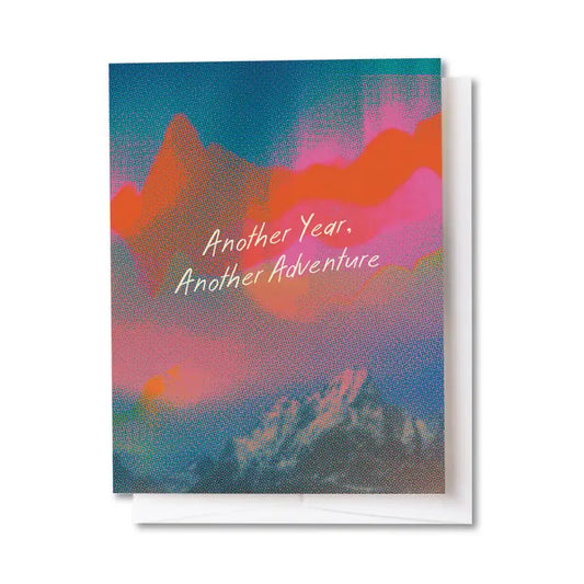 Another Year, Another Adventure Greeting Card