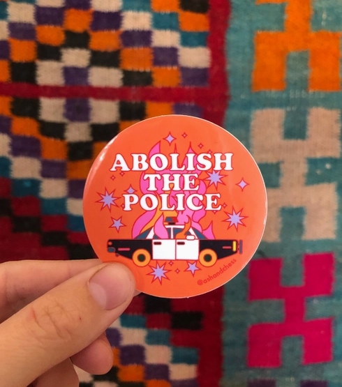 Abolish the Police Sticker