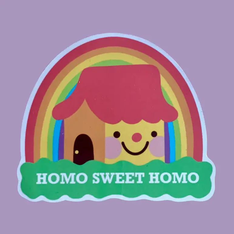 Homo Sweet Homo Fridge Magnet