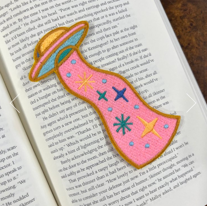 UFO Embroidered Bookmark/Patch