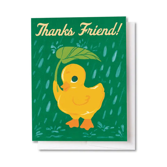 Thanks Friend! Greeting Card