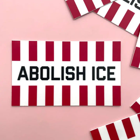 Abolish Ice Sticker