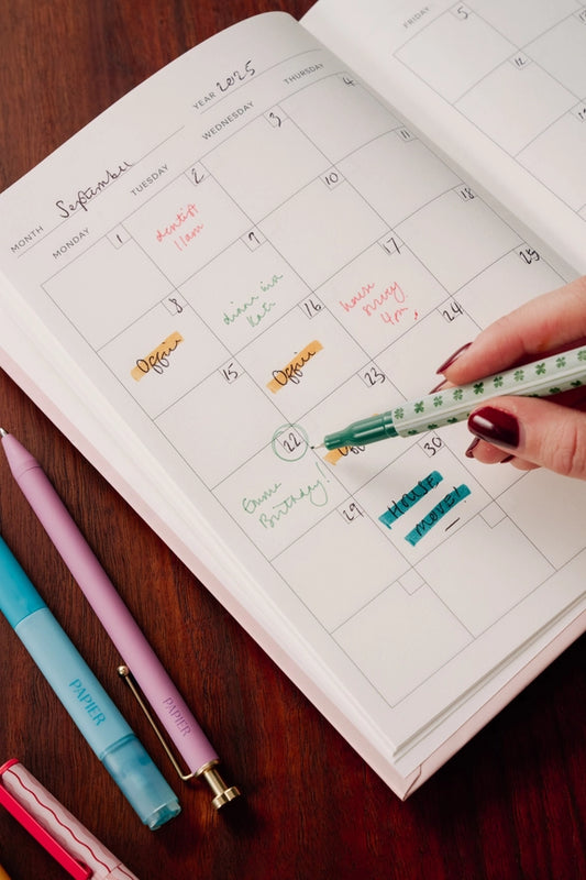 Mixed Pen & Highlighter Set of 5