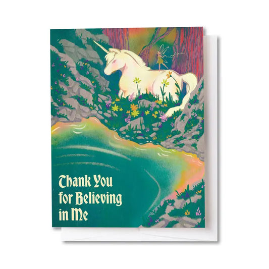 Thank You For Believing in Me Greeting Card