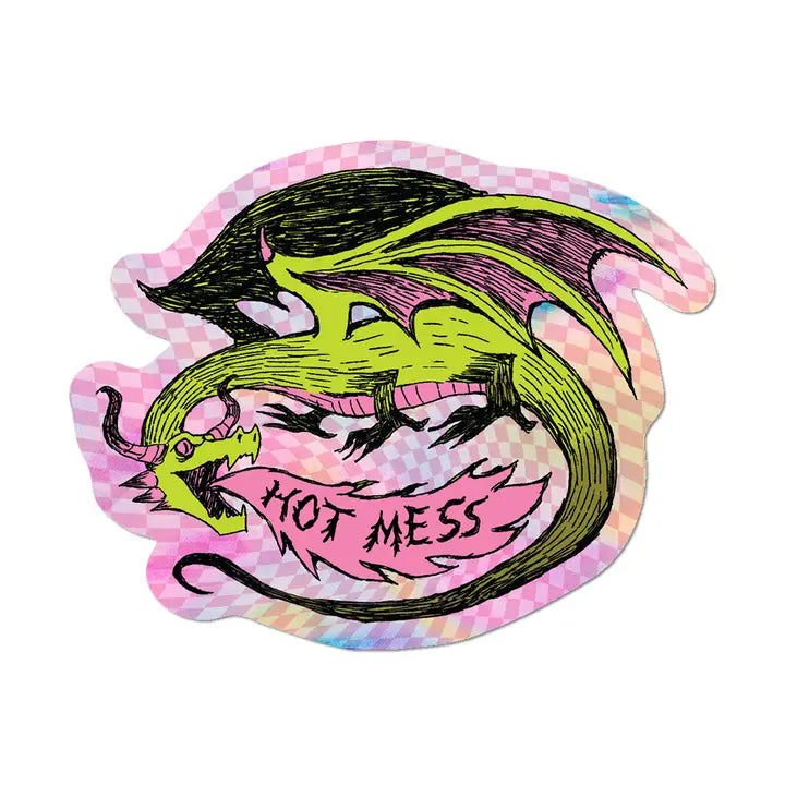 Hot Mess Sticker