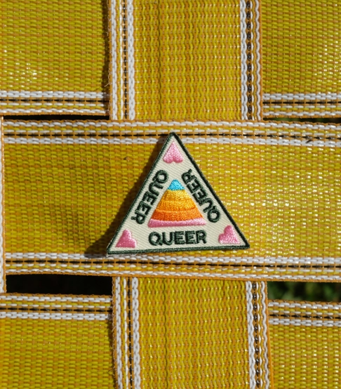 Queer Triangle Iron-On Patch