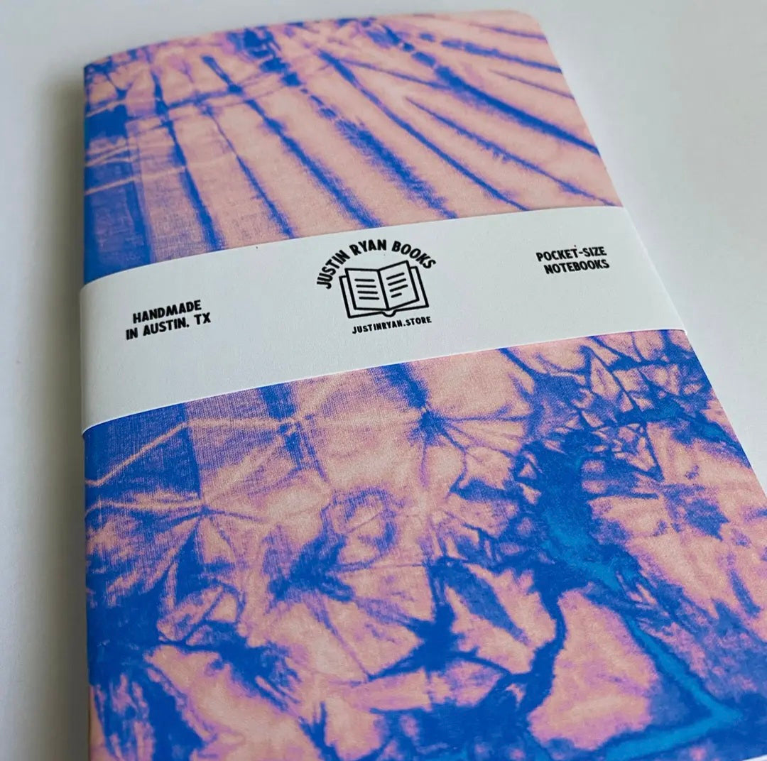 Tie Dye Pocket Notebook (2 Pack)