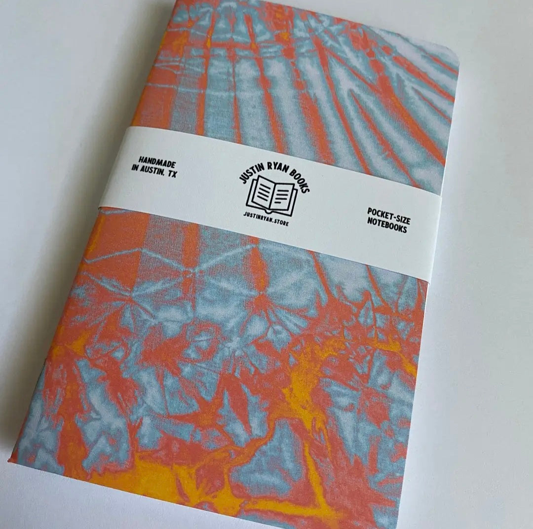 Tie Dye Pocket Notebook (2 Pack)