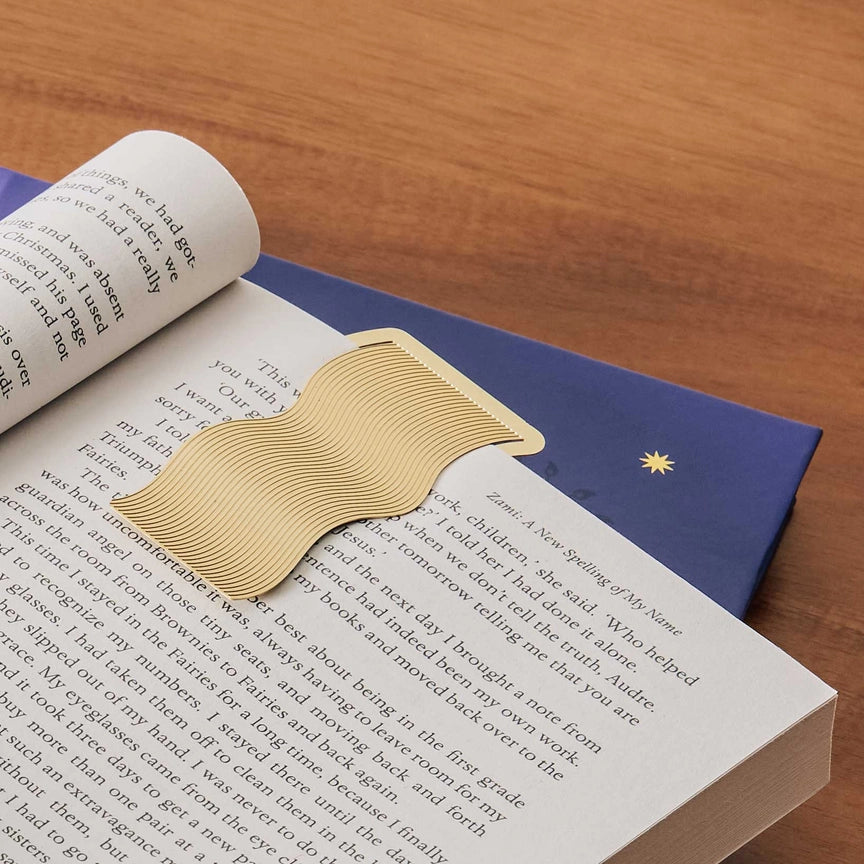 Brass Metal Bookmark