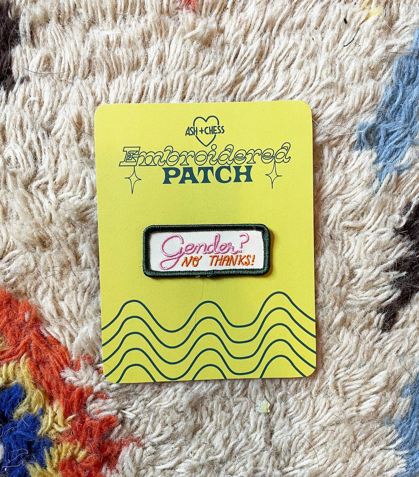 Gender? No Thanks Patch