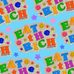 Eat The Rich Glitter Sticker