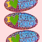 Critical Thinking Glitter Sticker