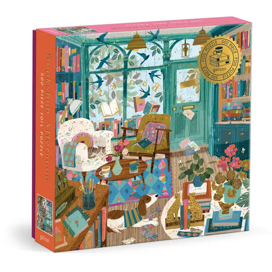 Bookshop Afternoon 500 Piece Puzzle