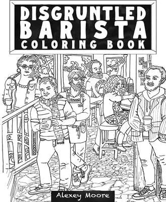 Disgruntled Barista Coloring Book cover image