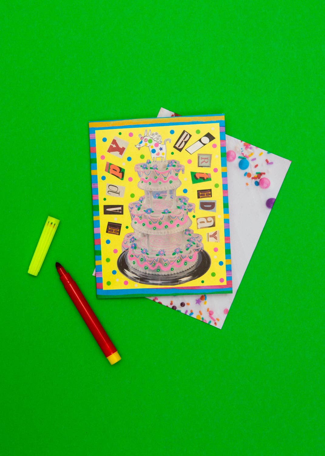 Collage Happy Birthday Card
