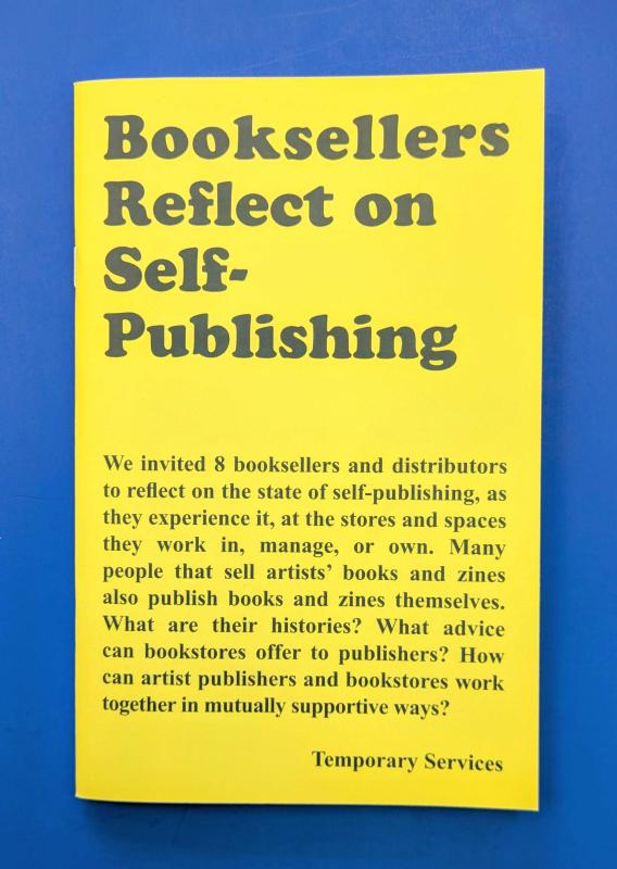Booksellers Reflect on Self-Publishing (Zine)