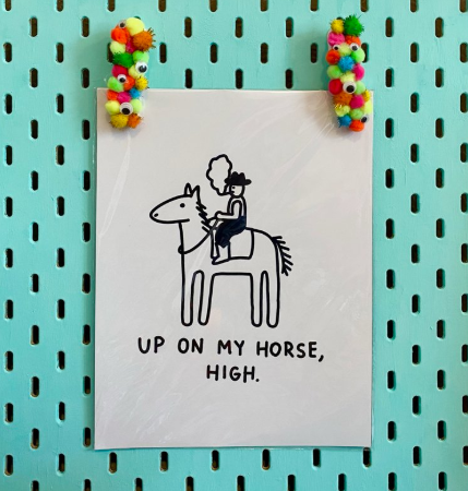 High Horse Print