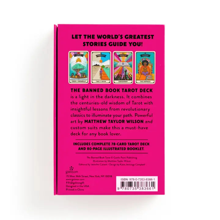 Banned Books Tarot Card Set