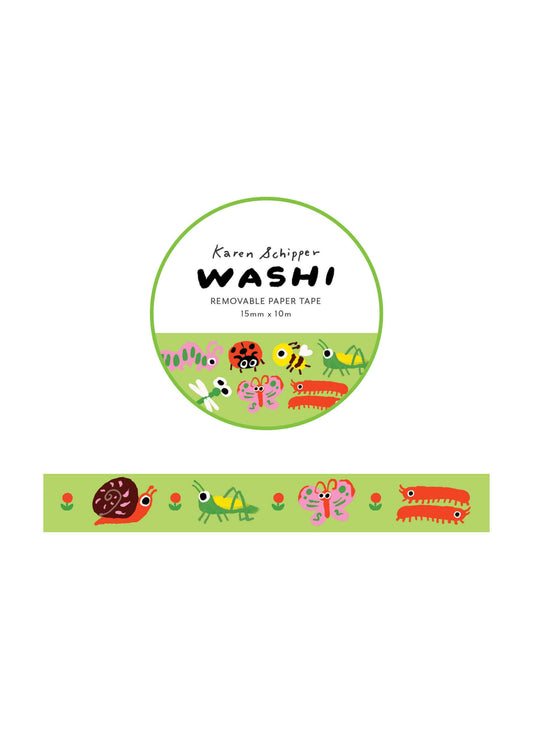 Cute Bugs Washi Tape