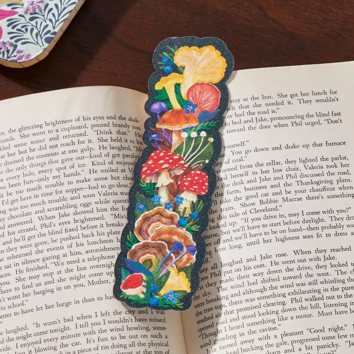 World of Mushrooms Bookmark