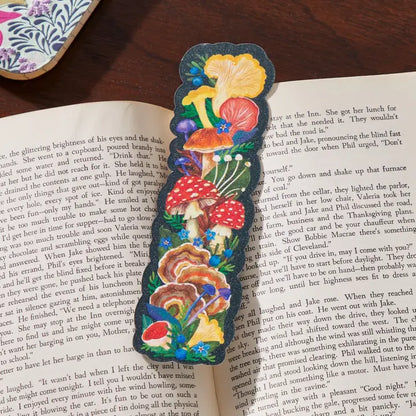 World of Mushrooms Bookmark