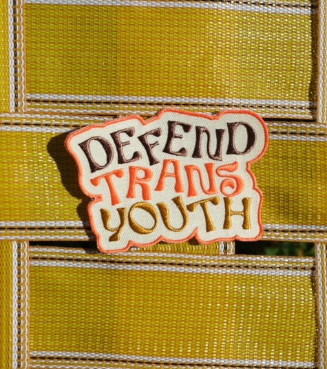 Defend Trans Youth Iron-On Patch
