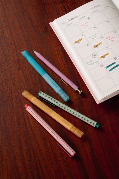 Mixed Pen & Highlighter Set of 5