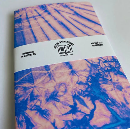 Tie Dye Pocket Notebook (2 Pack)